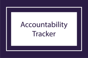 MSH Accountability Tracker button | Confident Expert Program